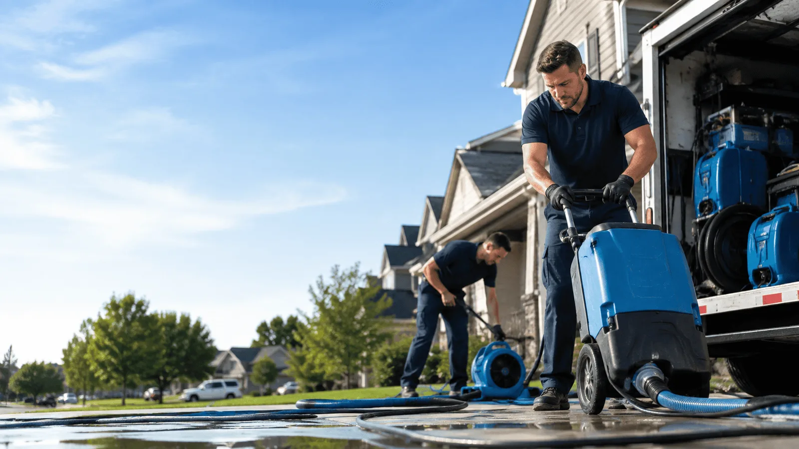 Structural Drying being performed in Grand Ronde, OR
